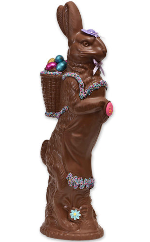 Milk Chocolate Easter Bunny # 41 - "Medium Apron" - Conrad's Confectionery