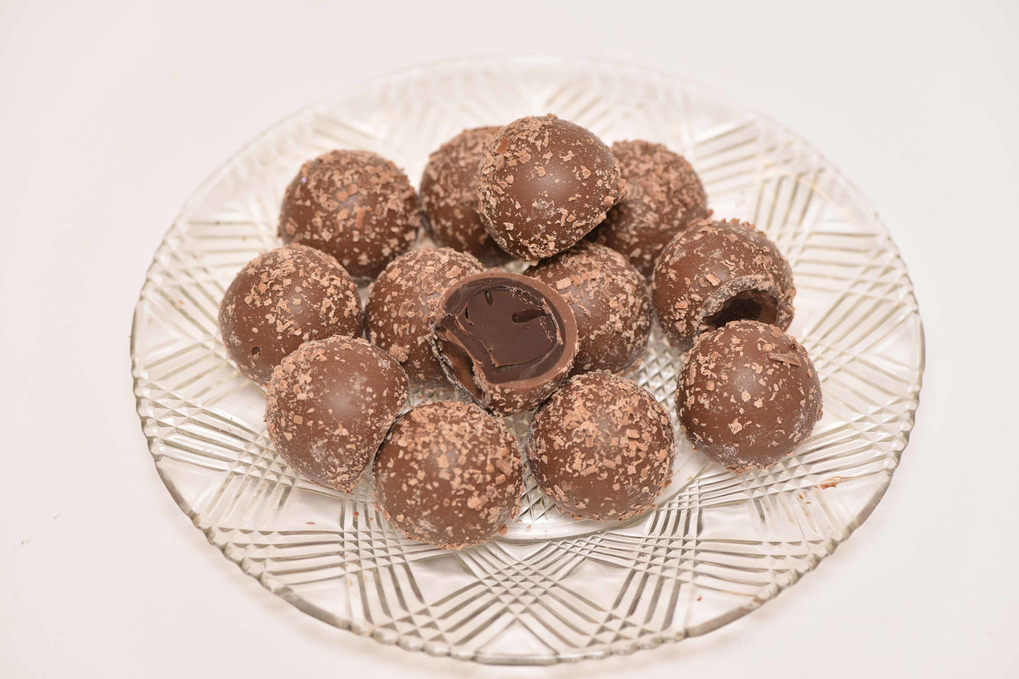 Milk Chocolate Truffles (Half Pound Box) - Conrad's Confectionery