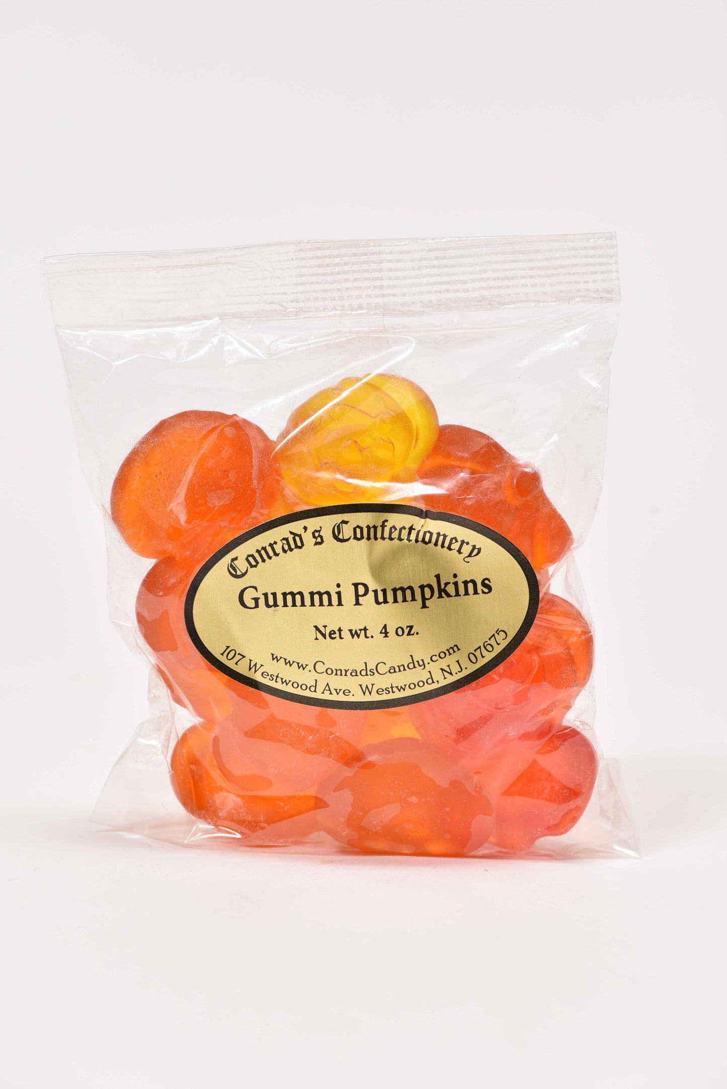 Gummi Pumpkins - Conrad's Confectionery