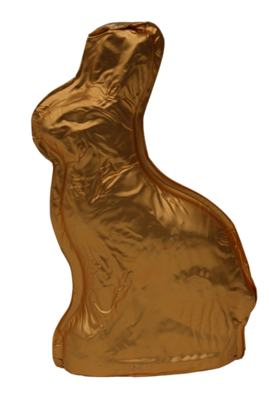 Dark Chocolate Solid Foiled Bunny (6 oz)