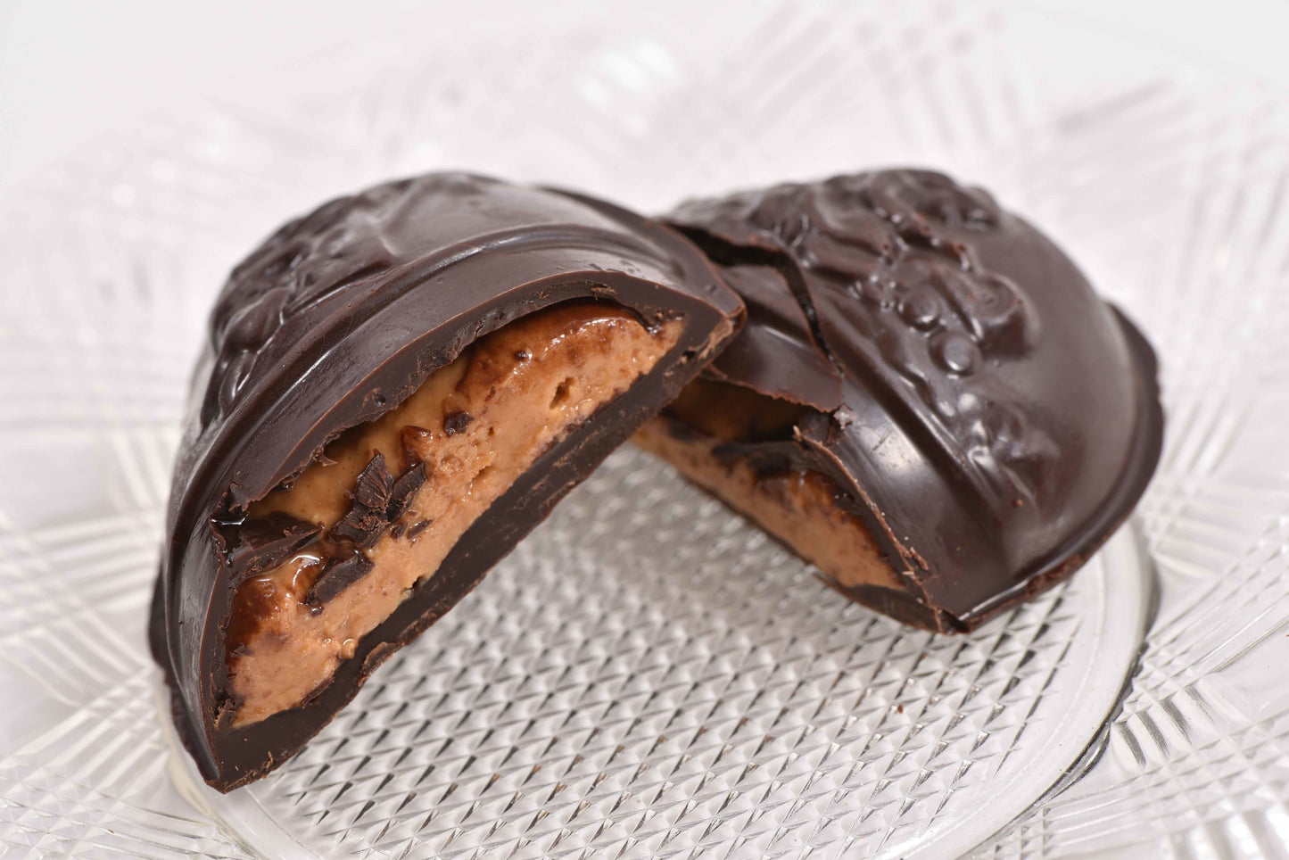 Dark Chocolate Big Foiled Peanut Butter Egg - Conrad's Confectionery