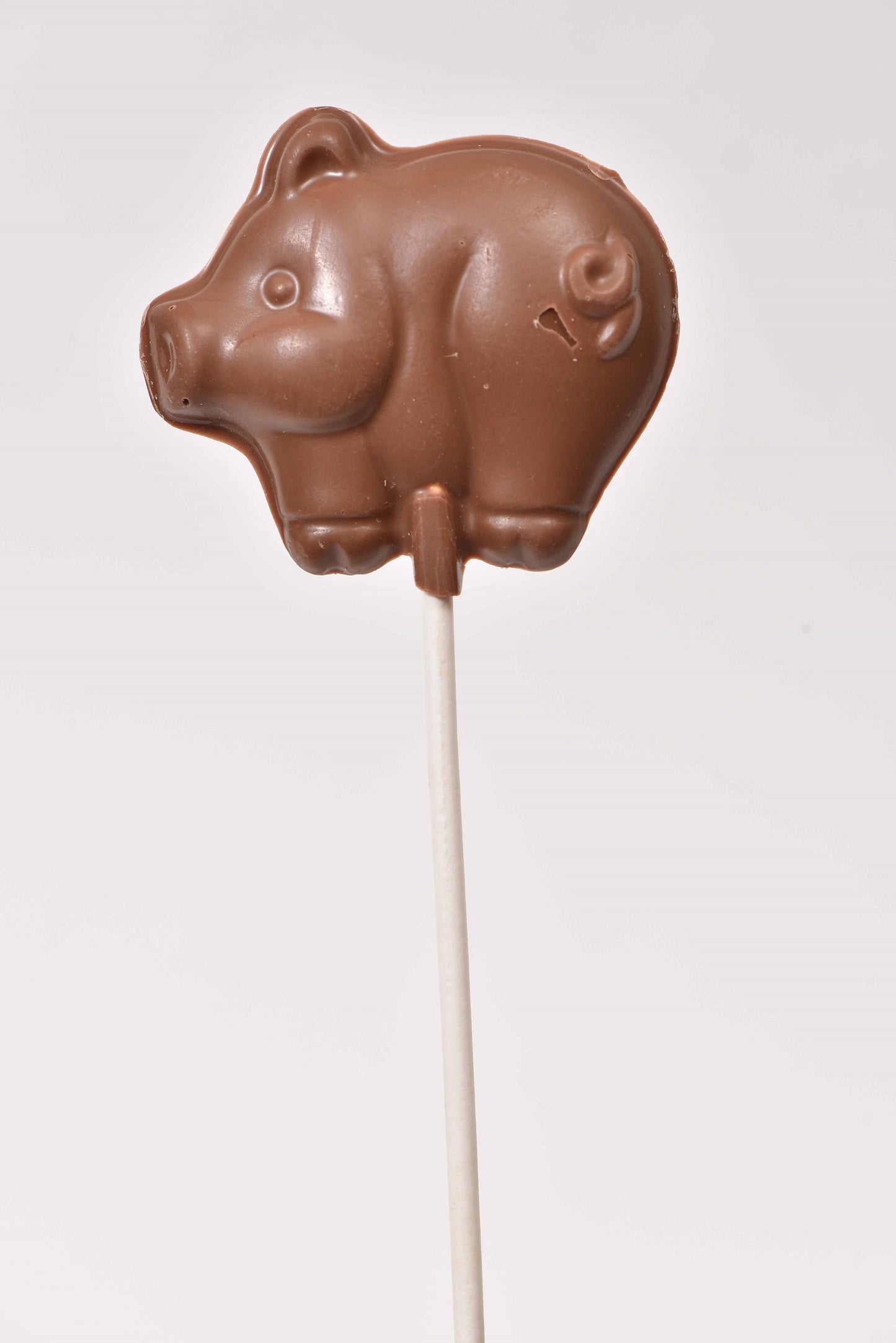 Milk Chocolate Pig Lollipop