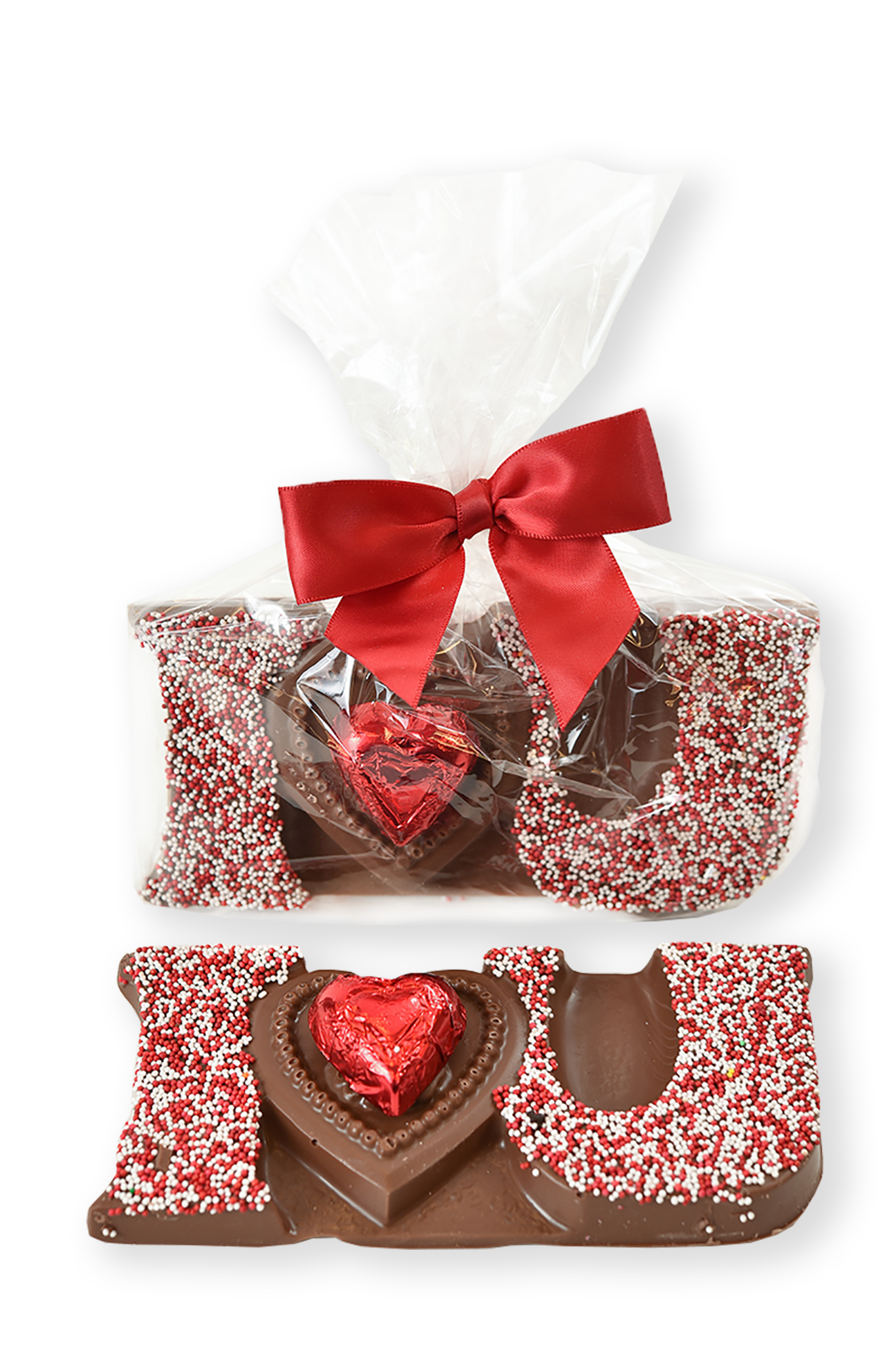 Valentine's Day Milk Chocolate "I Heart You" - Conrad's Confectionery