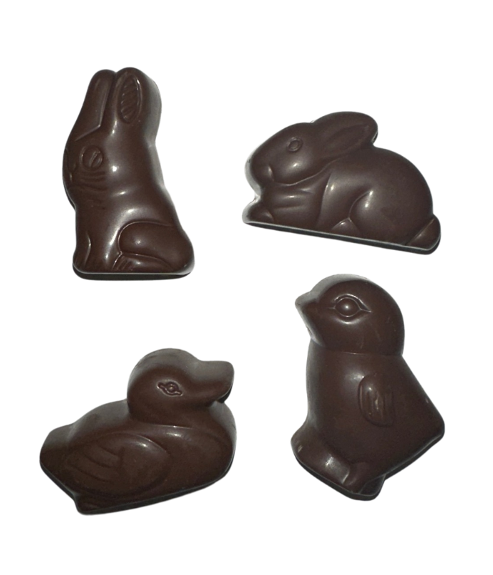 Milk Chocolate Peanut Butter Easter Figures (8 oz Box)