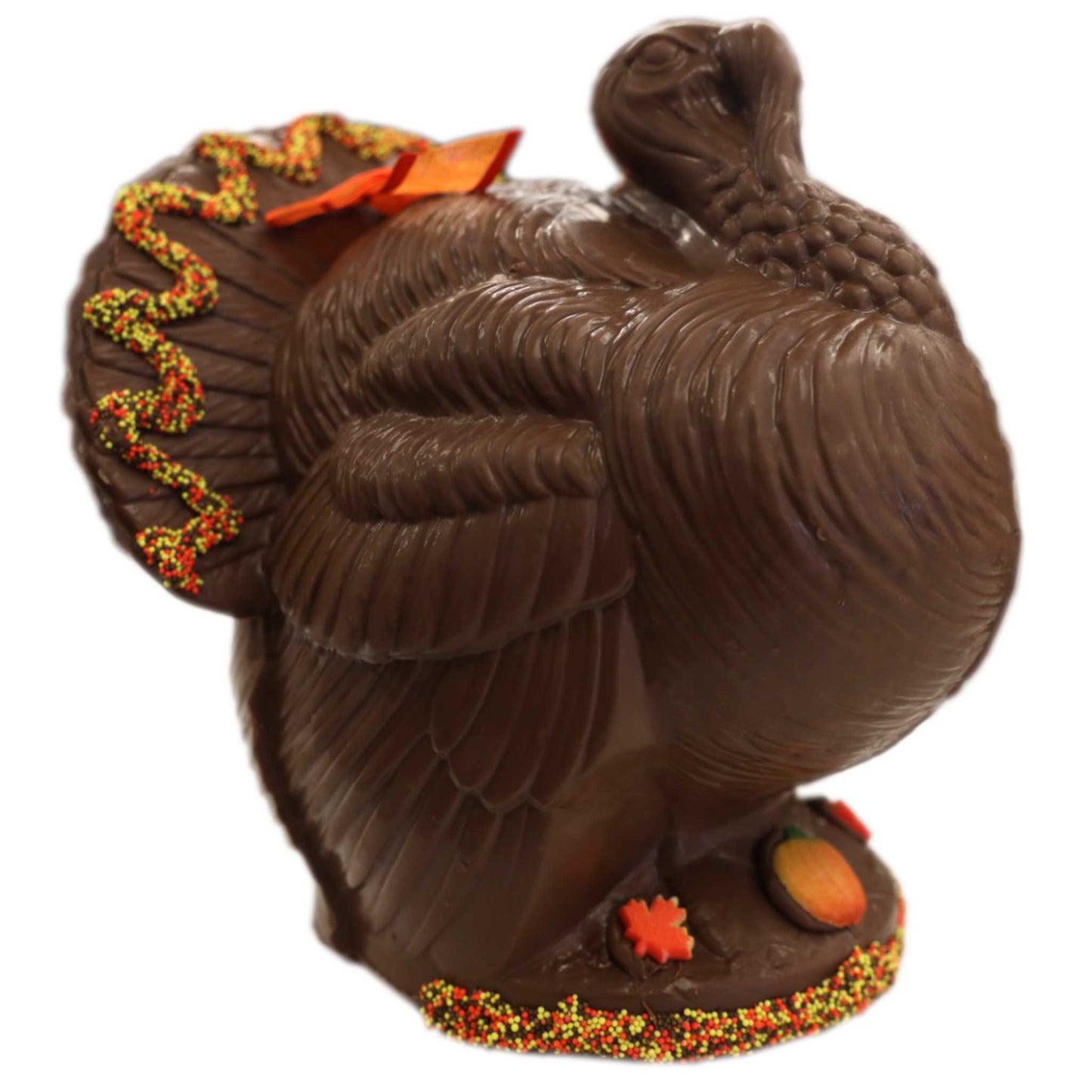 11" Milk Chocolate Turkey - Model"F" Thanksgiving Centerpiece - Conrad's Confectionery
