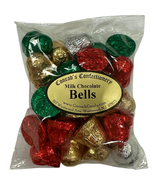 Milk Chocolate Foiled Bells (8 oz)