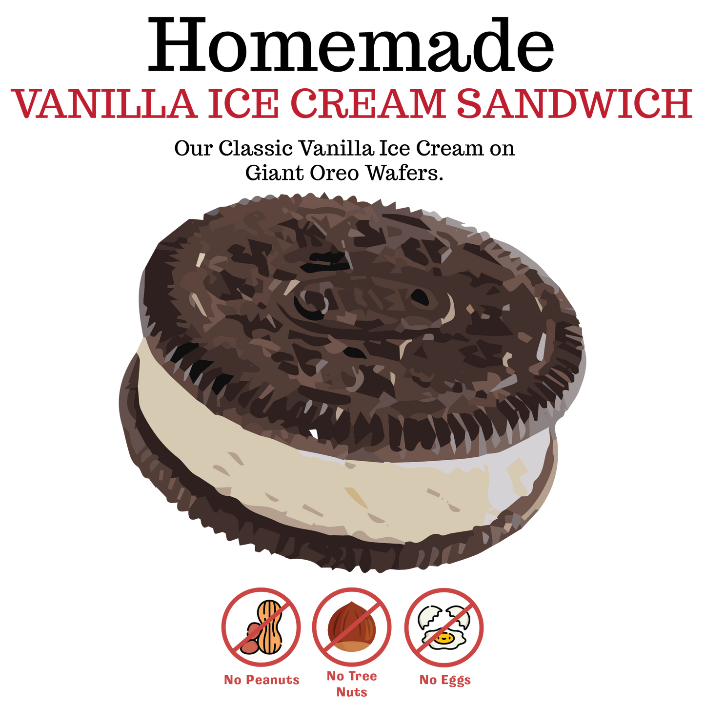 Vanilla Ice Cream Sandwich