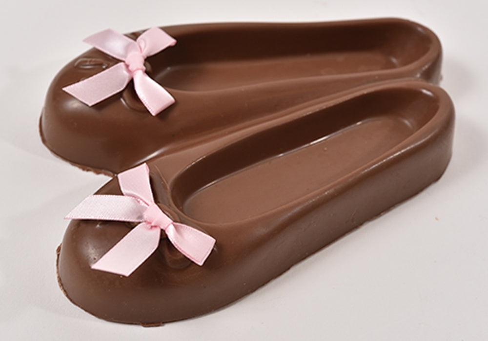 Milk Chocolate Ballet Slippers (Hollow) - Conrad's Confectionery