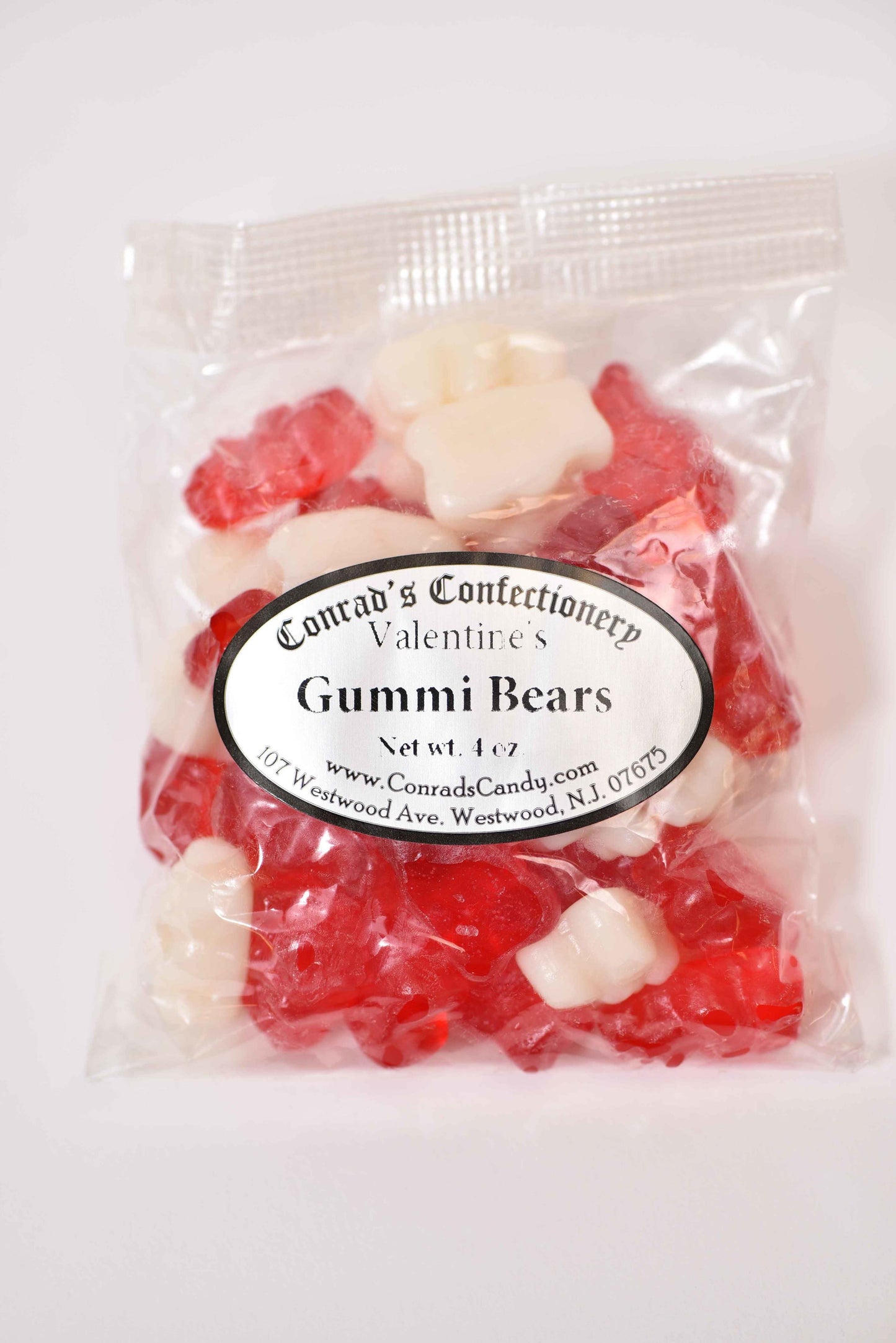 Valentine's Gummi Bears (4oz) - Conrad's Confectionery