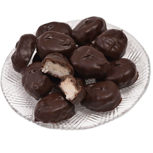 Dark Chocolate Coconut Eggs (Half Pound Box) - Conrad's Confectionery