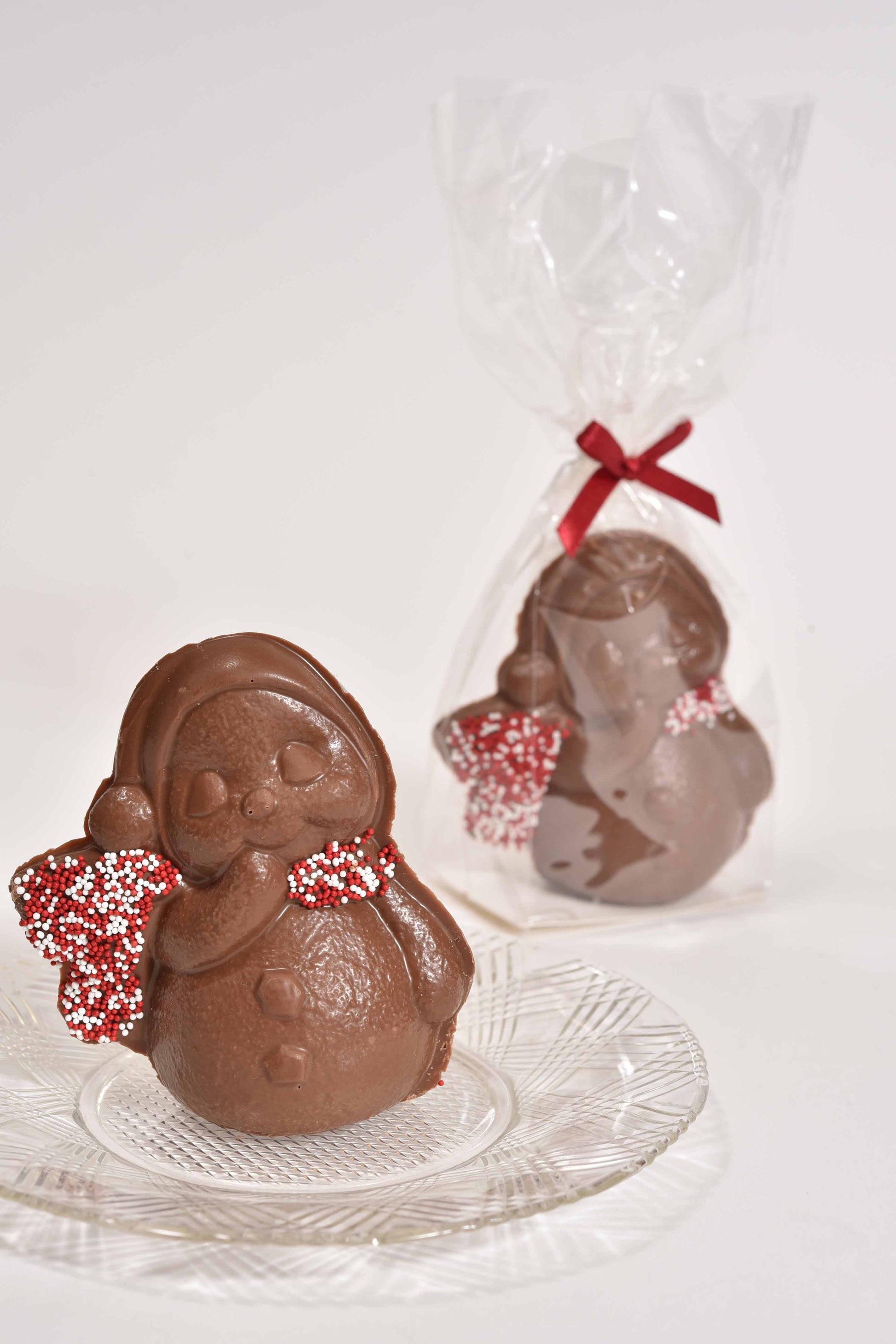 3.5" Milk Chocolate Mini Snowman - Conrad's Confectionery