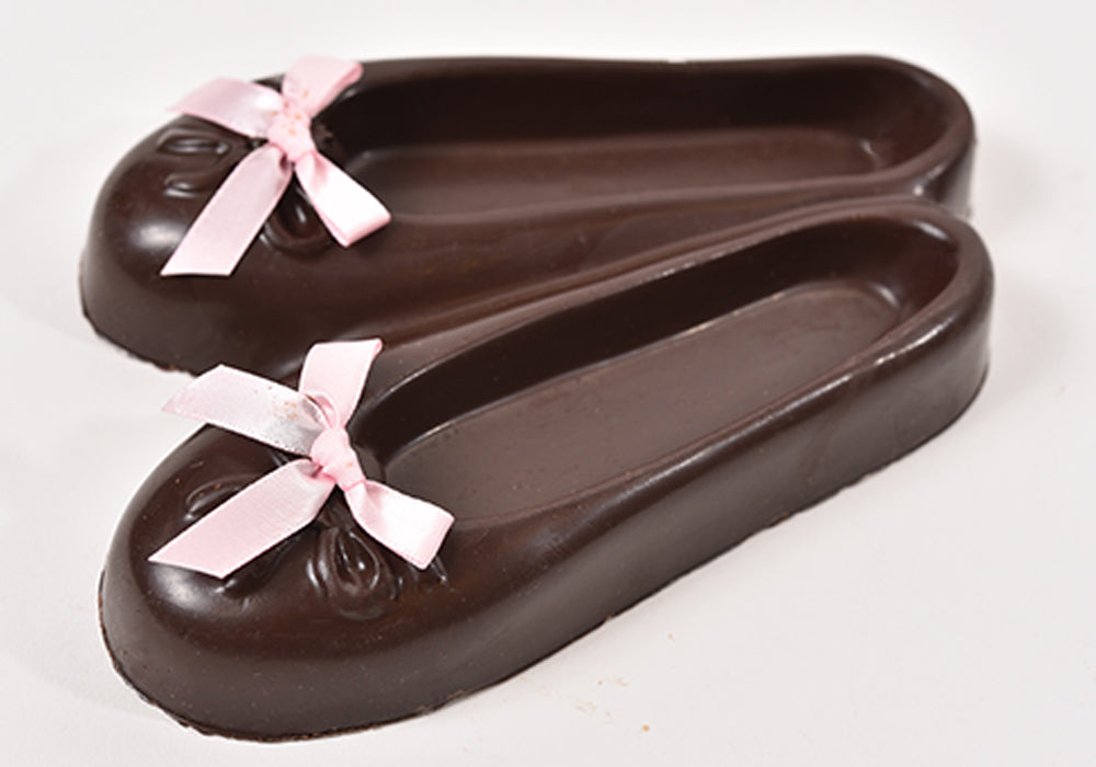 Dark Chocolate Ballet Slippers (Hollow) - Conrad's Confectionery