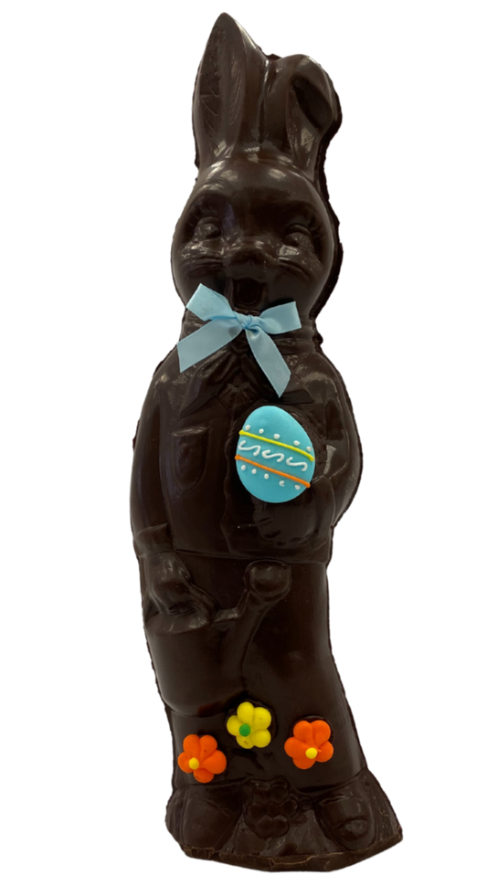 12.25" Dark Chocolate Easter Bunny # 96B - "Tall Boy Bunny"