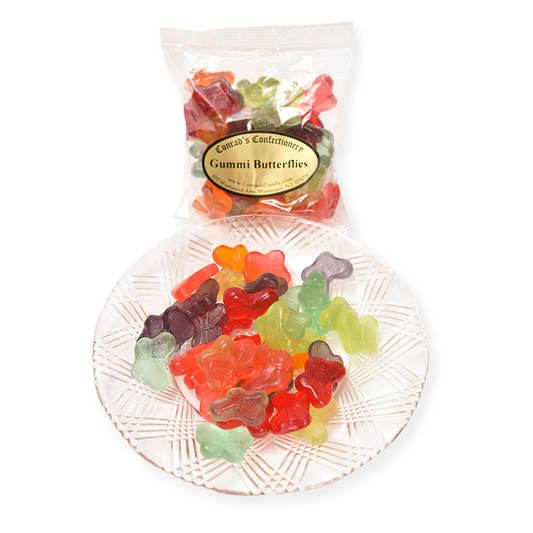 Mini Gummi Butterflies- 4 oz bag