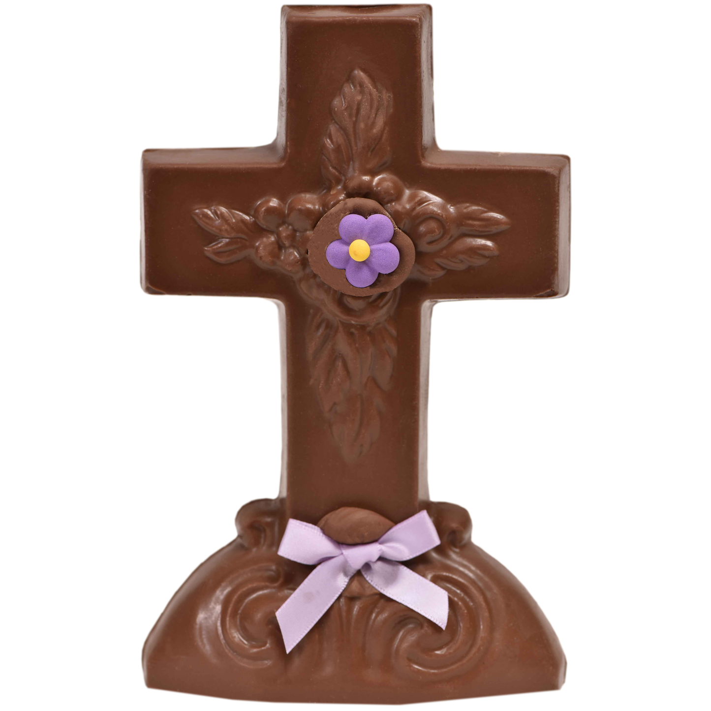 7.5" Milk Chocolate Easter Novelty # 33 - "Cross"
