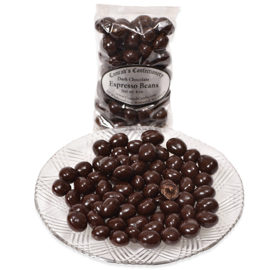 Dark Chocolate Espresso Beans- 4 oz bag