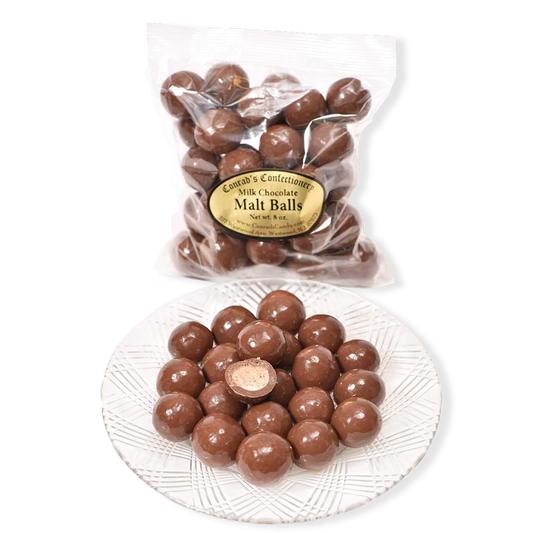 Milk Chocolate Malt Balls- 8 oz bag
