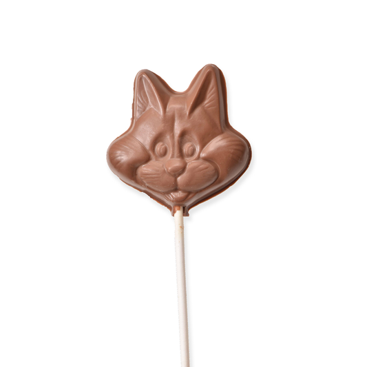 Milk Chocolate Cat Lollipop