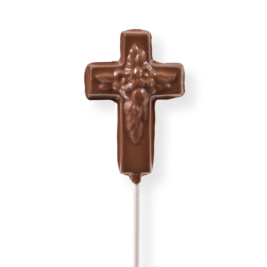 Milk Chocolate Cross Lollipop