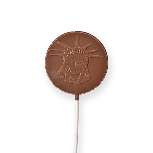 Milk Chocolate Liberty Lollipop