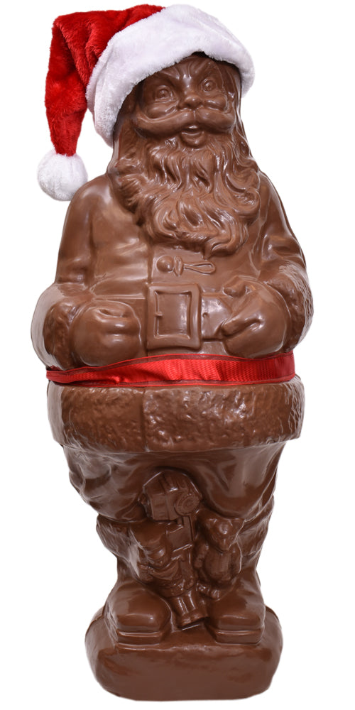 3' Milk Chocolate Giant Santa Model X-18 - Conrad's Confectionery