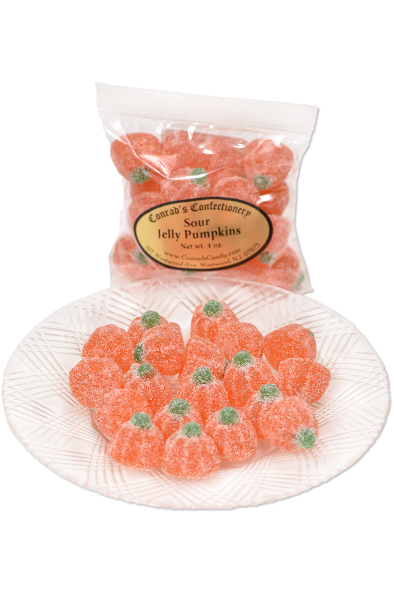 Sour Jelly Pumpkins - Conrad's Confectionery