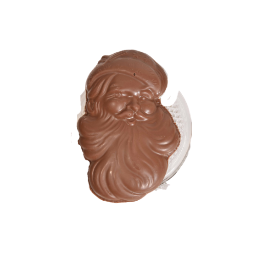 4" Milk Chocolate "Rockwell" Santa Face