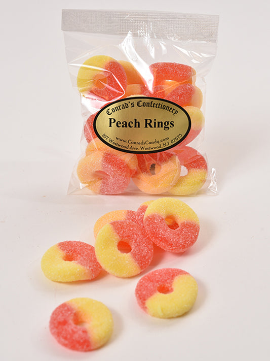 Peach Rings - Conrad's Confectionery