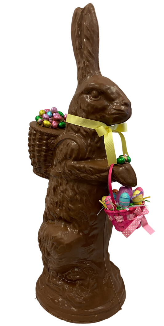 36" Milk Chocolate Easter Bunny # 51 - "Grand Poo Bah Bunny"