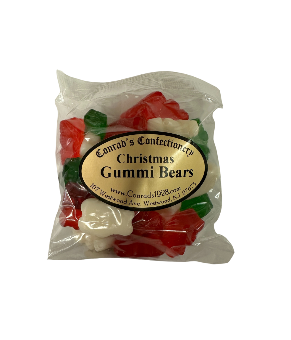 Christmas Gummi Bears- 4 oz bag