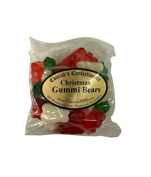 Christmas Gummi Bears- 4 oz bag